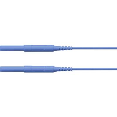 To blaå stikforbindere med riflede plastgreb, anbragt horisontalt over for hinanden.