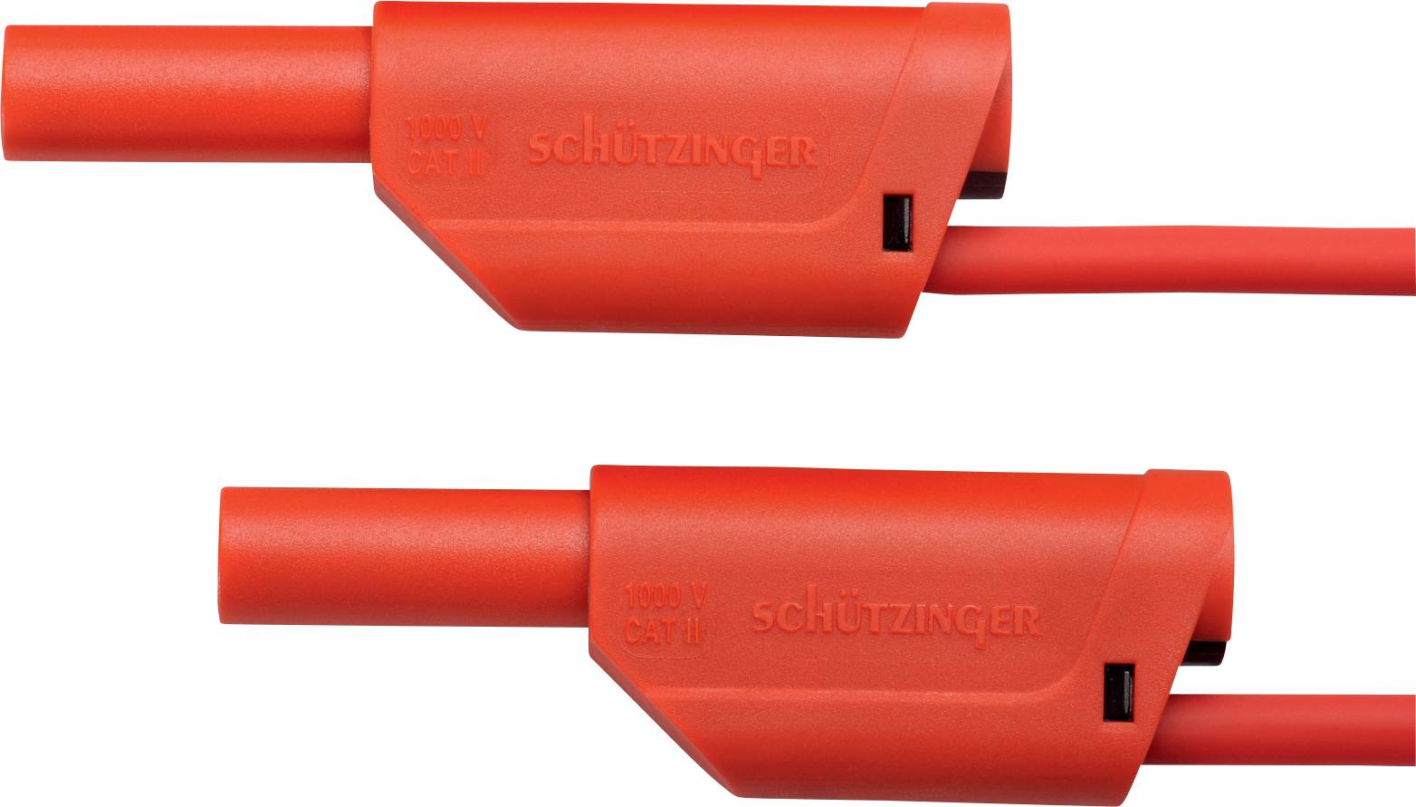 Schützinger VSFK 5000 / 2.5 / 50 / RT Forbindelsesledning Stik 4 mm Stik 4 mm Rød 1 stk
