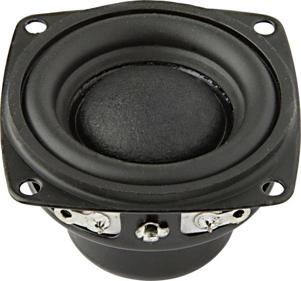 Visaton BF 37 - 8 Ohm 1.5 tommer 3.7 cm Bredbånd højttaler-chassis 5 W 8 Ω Sort