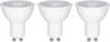 Paulmann 28784 LED-indbygningslys Sæt med 3 stk. EEK: G (A - G) LED (RGB) GU10 19.5 W Hvid