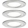 Paulmann 92979 LED-indbygningslys Sæt med 3 stk. LED (RGB) GU10 19.5 W Jern (børstet)
