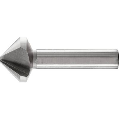 En konisk metalboremaskine med glat overflade og spids ende, egnet til præcis boring i materialer.