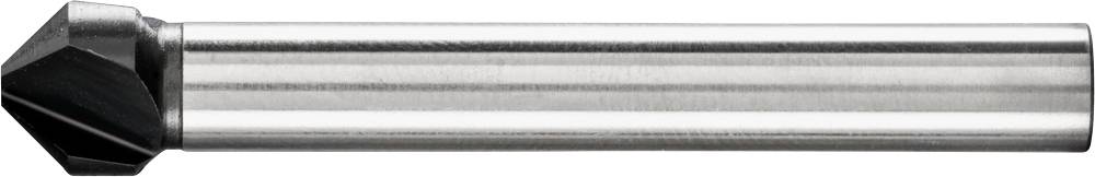 Metalbor med kegleformet spids og cylindrisk skaft, egnet til boring af huller i hårde materialer.