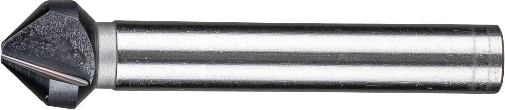 En kugleformet bor af metal med et cylinderformet skaft og et kegleformet hoved. Egnet til metalbearbejdning.
