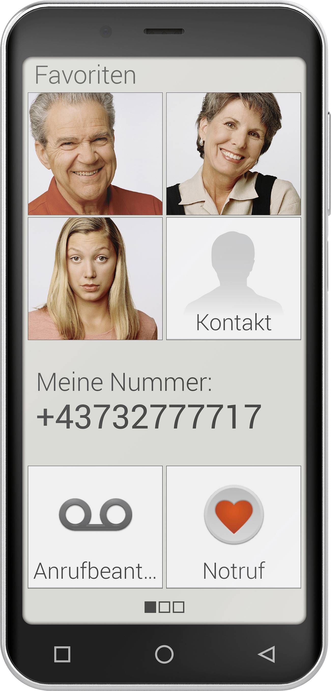 Emporia SMART.4 Smartphone 32 12.7 (5 tommer) Sort Android™ 10 Single-SIM | Conradelektronik.dk