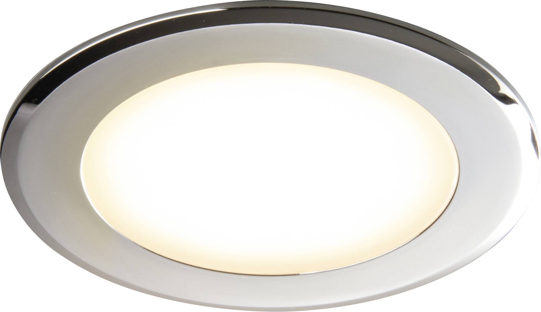 Heitronic 500033 Casablanca LED-indbygningslys LED (RGB) LED indbygget 2 W Krom