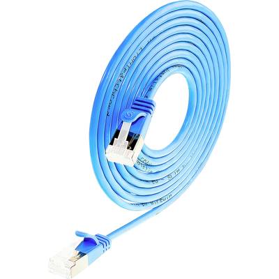 Wirewin 9120042360328 RJ45 Netværkskabel, patchkabel CAT 6A S/STP 1.00 m Blå 1 stk