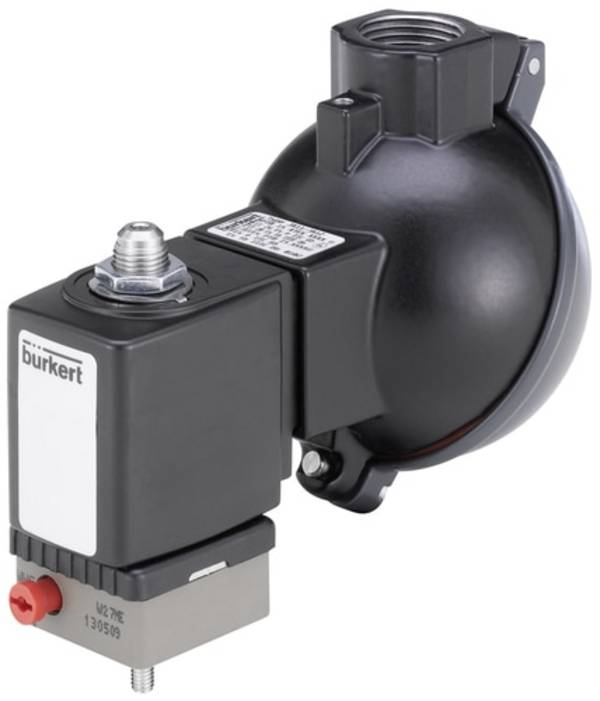 Bürkert Løfteankerventil 126390 6014 24 V Flange, G 1/8 Nominel dimension 1.5 mm Direkte virkende 1 stk