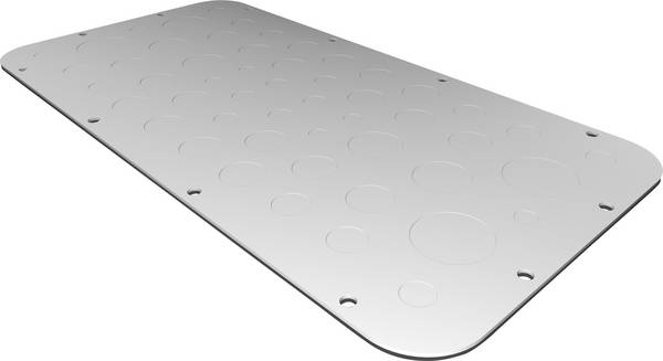 Rittal AX 2577.100 2577100 Flangeplade  (L x B) 221 mm x 436 mm Stålplade Grå 1 stk