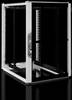 Rittal VX 5304.116 19" netværksskab (B x H x T) 800 x 1200 x 1000 mm 24 U Grå, Sort