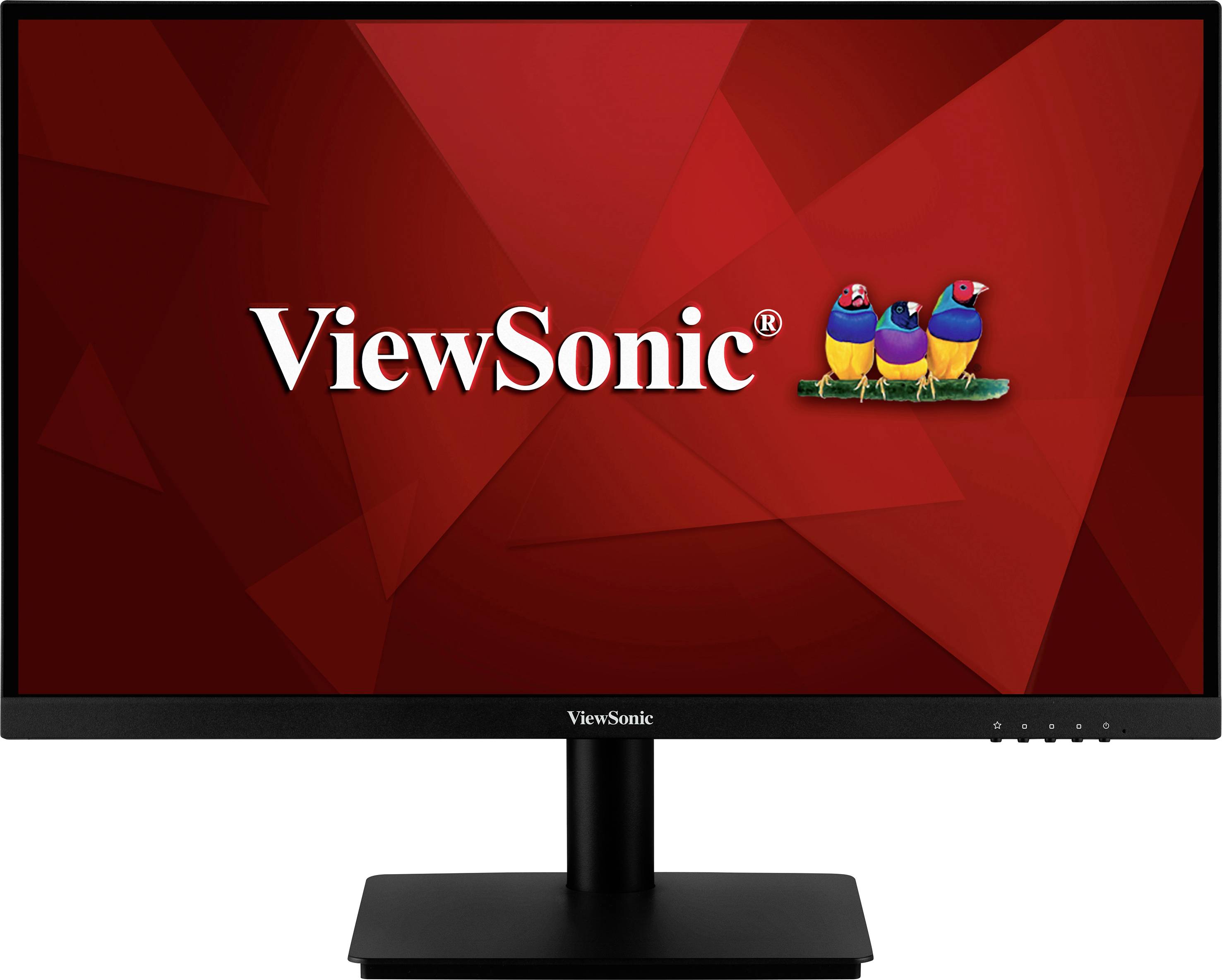 Viewsonic VA2406-H LED-skærm 61 cm (24 tommer) EEK G (A - G) 1920 x 1080 Pixel Full HD 4 ms HDMI™ VA LCD | Conradelektronik.dk