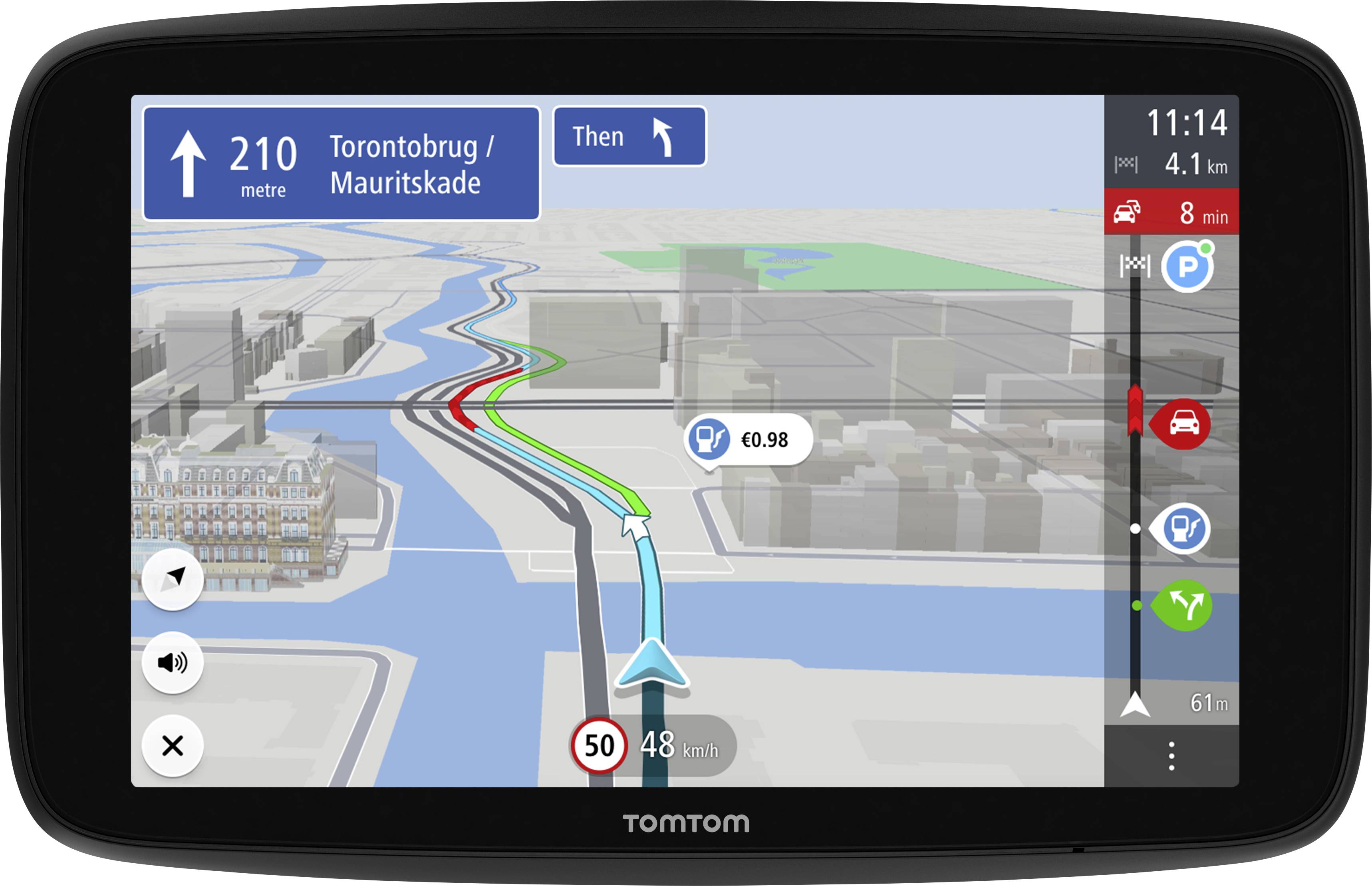 Navigation 7 tommer TomTom GO Discover 7" Verden Conradelektronik.dk