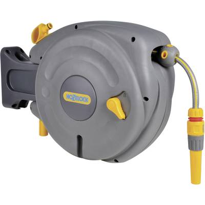 Hozelock AutoReel 2485R0000 10 m 1 stk Grå, Gul Haveslangeopruller