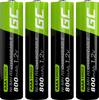 Green Cell HR03 Genopladeligt AAA-batteri NiMH 800 mAh 1.2 V 4 stk