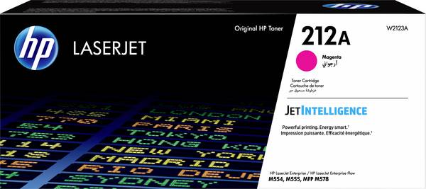 HP Tonere 212A Original  Magenta 4500 Sider W2123A
