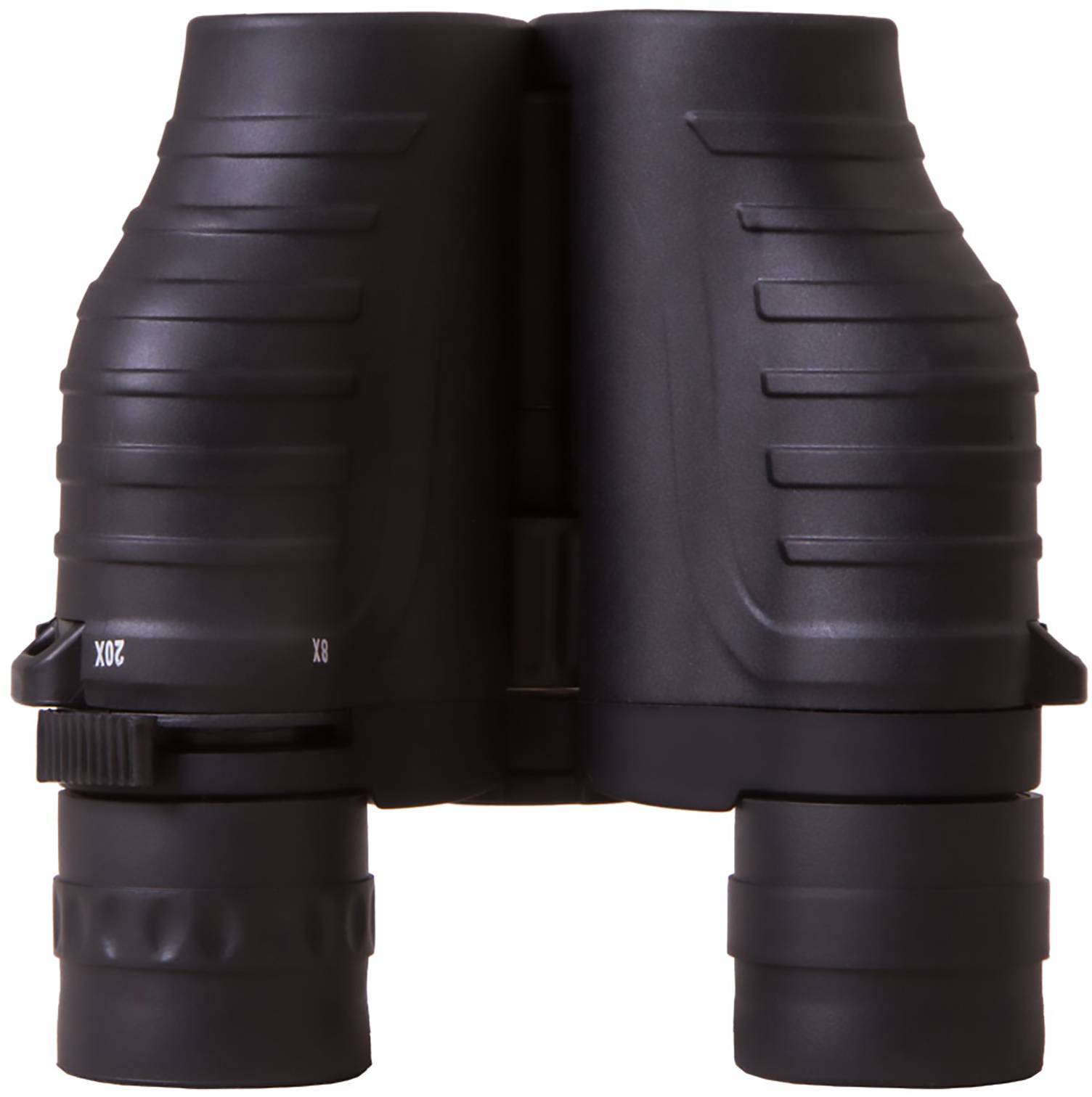 Sort kikkert med justerbart fokus, velegnet til udendørs aktiviteter som fuglekiggeri eller vandring.