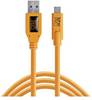 Tether Tools USB-kabel USB 3.0 USB-C® stik, USB-C® stik 4.60 m Orange Metal CUC3215-ORG