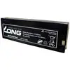 Long WP1223A Blybatteri 12 V 2.1 Ah Blyfleece (B x H x T) 182 x 61 x 23 mm Klemmepol Lav selvafladning, Vedligeholdelsesfri