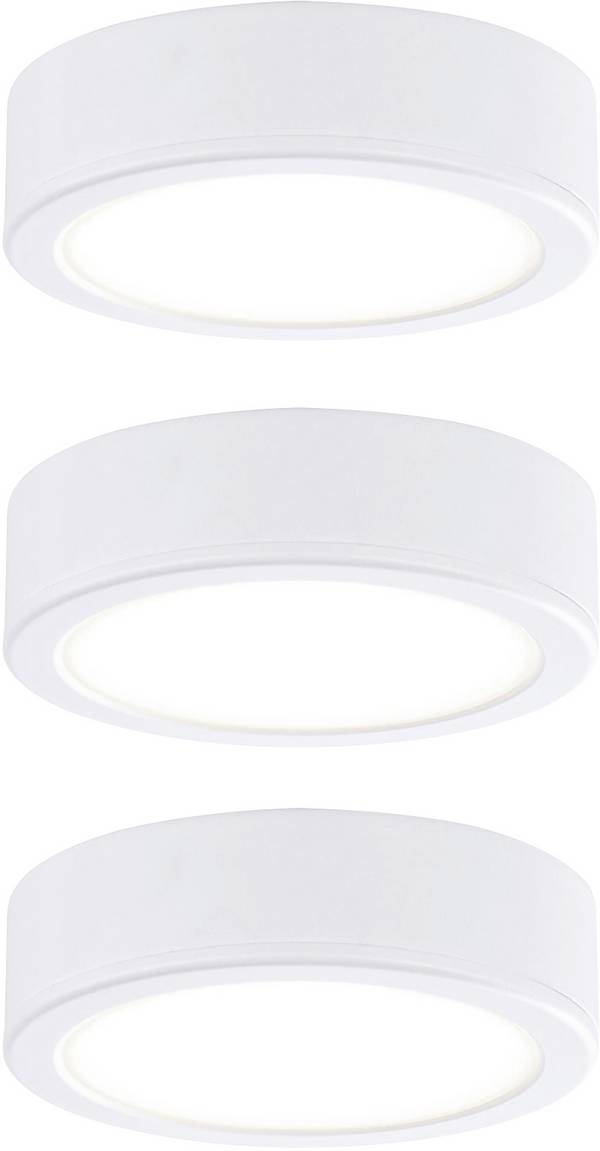 Paulmann  LED-påbygningslampe  LED (RGB) LED indbygget 9 W  Varmhvid Hvid