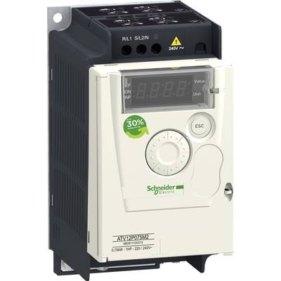 Schneider Electric Frekvensomformer ATV12P075M3 0.75 kW 3-faset 200 V, 240 V