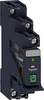 Schneider Electric RXG12BDPV Interfacerelæ Nominel spænding: 24 V/DC Brydestrøm (max.): 10 A 1 x skiftekontakt Piece 30 stk