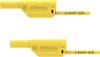 Schützinger VSFK 8500 / 2.5 / 100 / GE Sikkerhedsprøveledning 4 mm-stik 4 mm-stik 100.00 cm Gul 1 stk