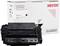 Billedet viser en sort Xerox-tonerpatron Q7551X foran sin emballage. Egnet til HP LaserJet P3005, M3027, M3035.