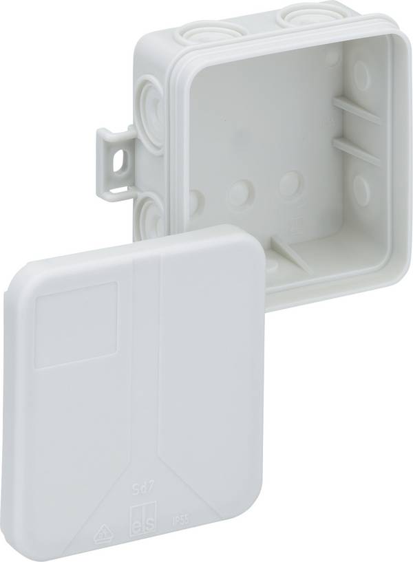 Spelsberg Sd 7-L Forbindelsesdåse (L x B x H) 75 x 75 x 37 mm Grå IP55 10 stk