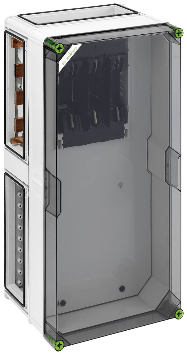 Spelsberg 4221501 GSS 4215-400 Fordelerskab Samleskinnesystem Antal rækker = 1 Indhold 1 stk