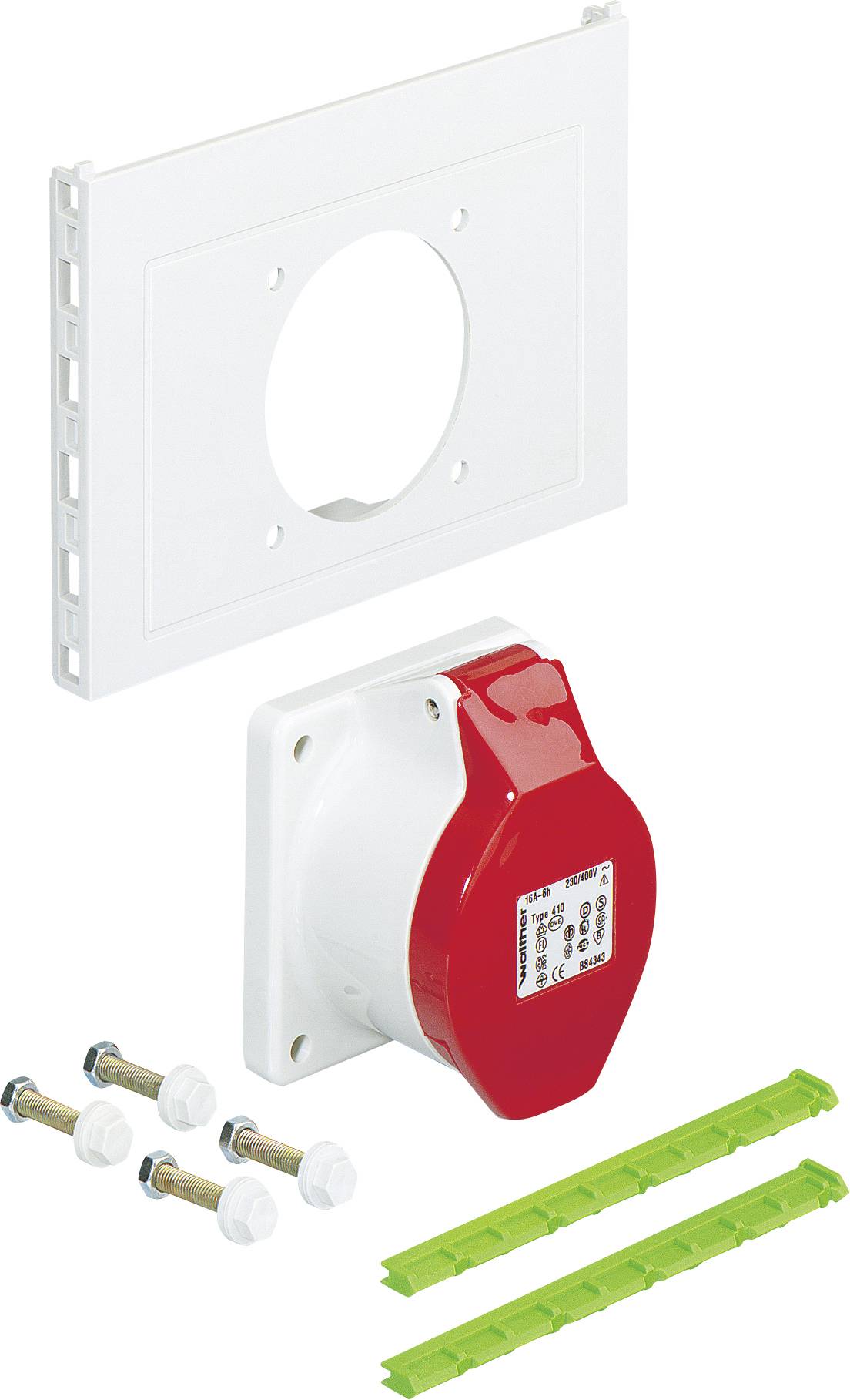 Spelsberg 07228101 Tilbehør til fordelerskab Flange Plastic 1 stk