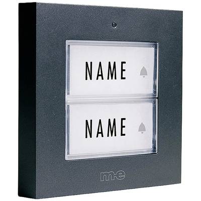 m-e modern-electronics 41273 Trådløs klokke Sender med navneskilt