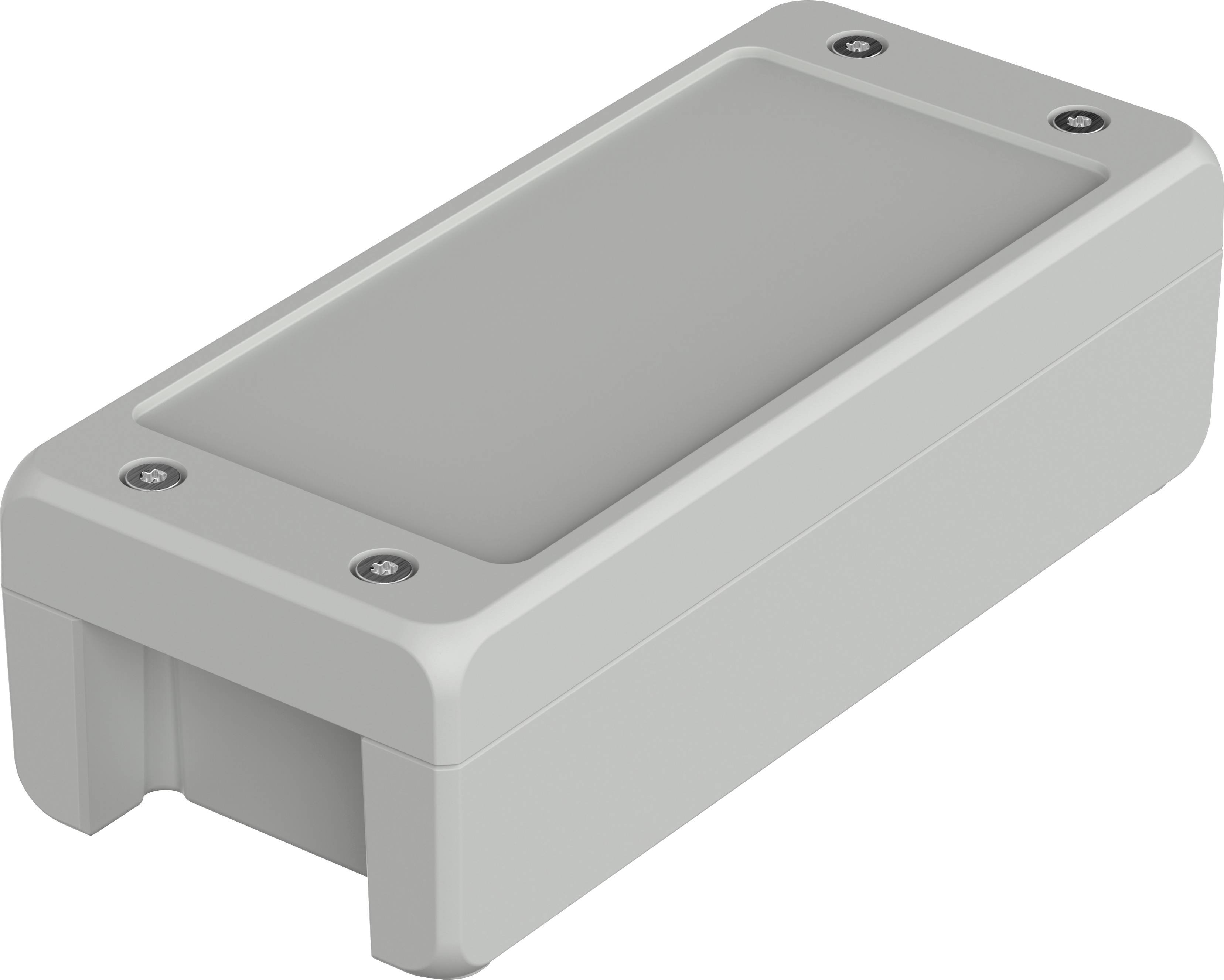 Bopla BA-S 180806 F Bocube Alu Gehäuse 7035 00164125 Industrikabinet 199 x 86 x 60 Aluminium Gråhvid (RAL 7035) 1 stk