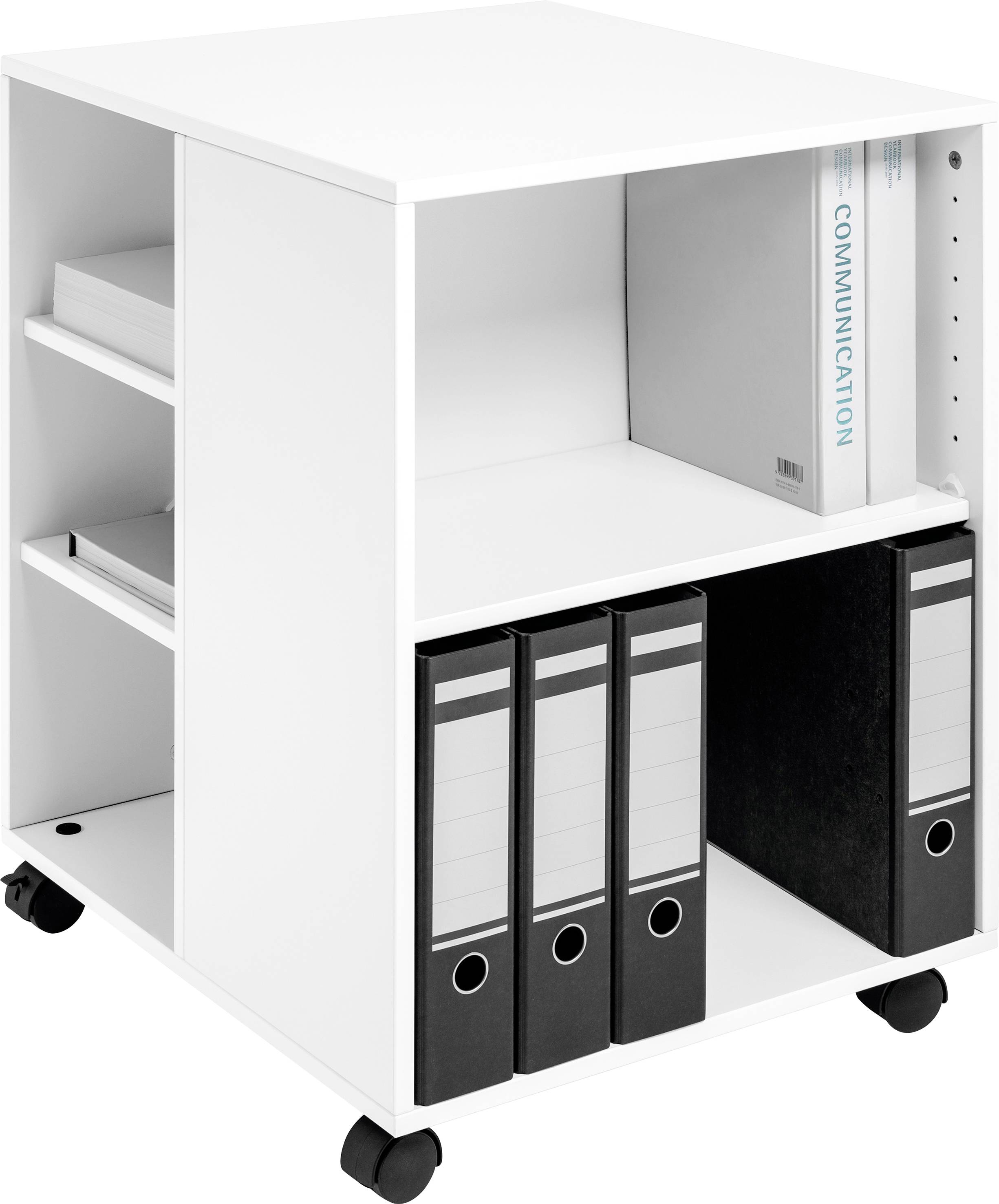 Durable Multifunktionsvogn, System Trolley Hvid (B x H x T) 52.8 x 74.8 x 59.2 cm 311302 1 stk