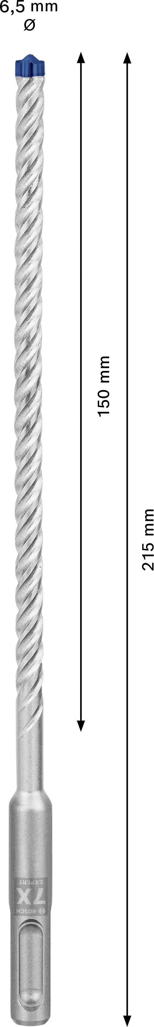 SDS-plus bor, 8,5 mm diameter, 250 mm brugslængde. Egnet til beton og murværk. Spiralform for effektiv boring.