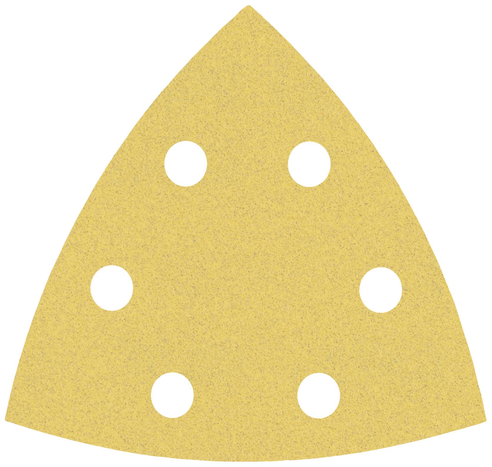 Bosch Accessories EXPERT C470 2608900827 Deltaslibepapir perforeret Kornstørrelse 120 (L x B) 93 mm x 93 mm 5 stk