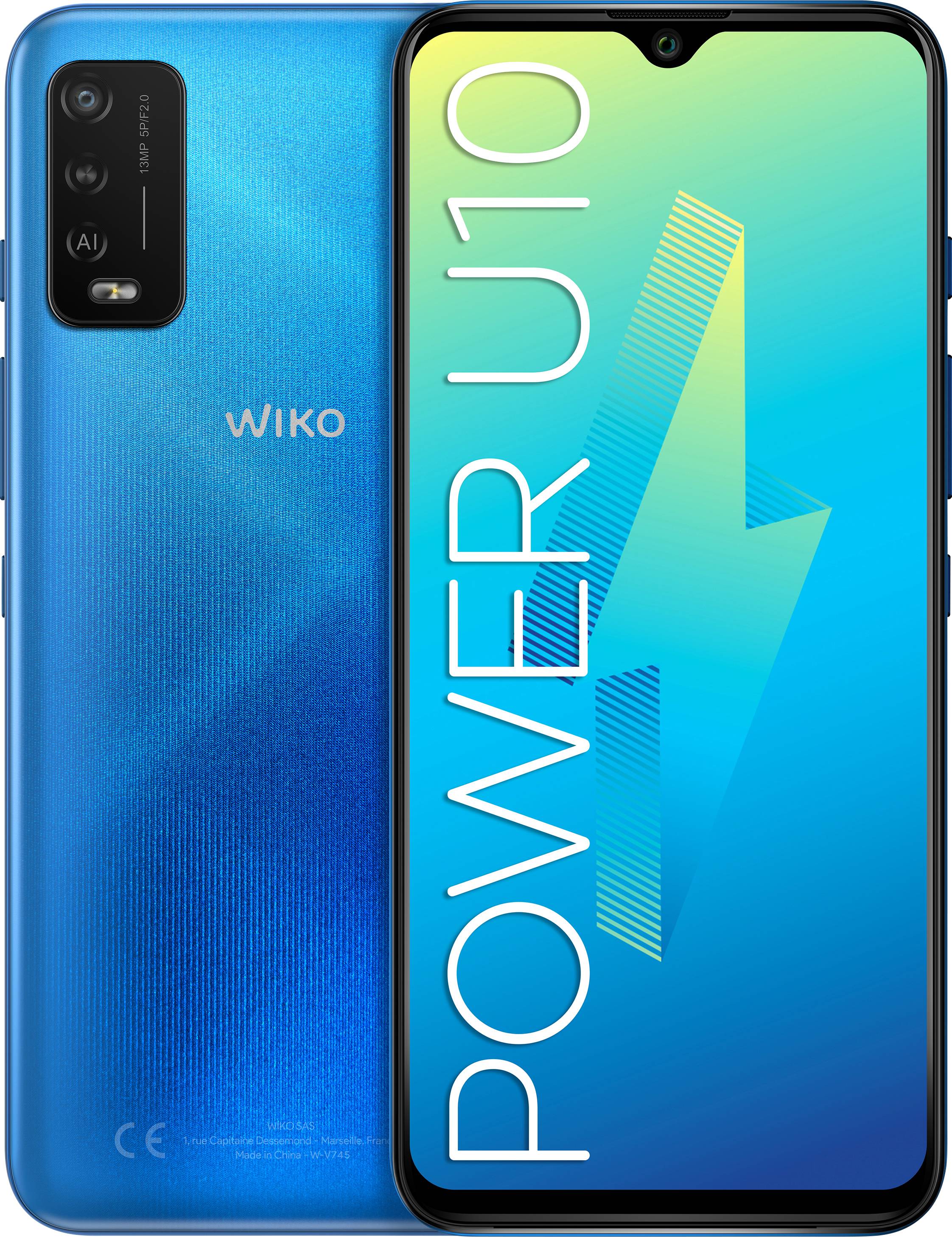 Wiko Power U10 Dual Sim Smartphone 32 Gb 6 Tommer 17 3 Cm Dual Sim Android 11 Denim Bla Conradelektronik Dk
