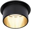 Paulmann 93378 LED-indbygningslys LED (RGB) LED indbygget 6 W Sort (mat), Guld