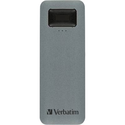 Verbatim Executive Fingerprint Secure 1 TB Ekstern SSD-harddisk USB-A (USB 3.2 Gen 1) Grå 53657