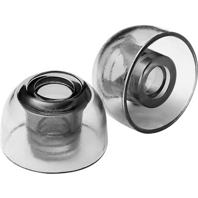 AZLA SednaEarfit Xelastec TWS (MS/M/ML) In-ear Hovedtelefon ørepuder 3 Paar Sort, Transparent