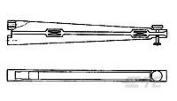 Stiftlister, stiklister  TE AMP Miscellaneous Military Type Products 4-1437353-9 TE Connectivity Indhold: 1 stk