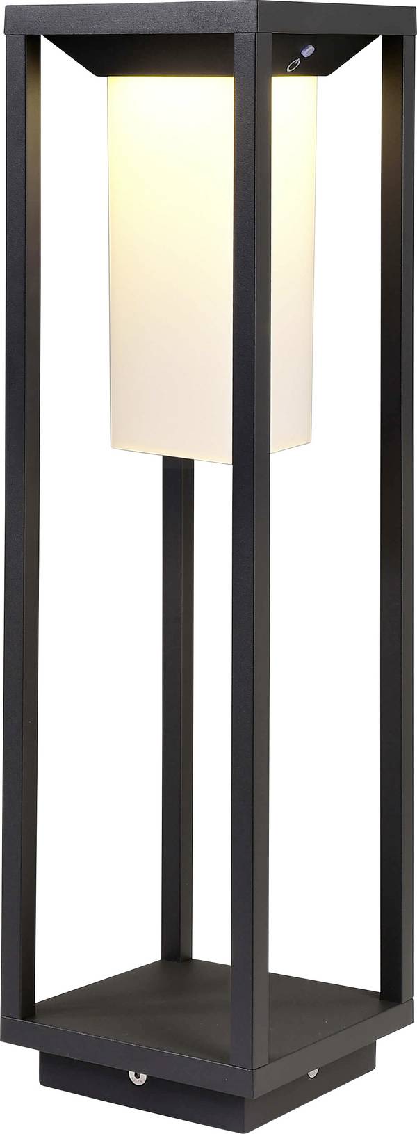Deko Light 733050 Samas Solar 500 Solcelle-udendørsstanderlampe med bevægelsessensor    LED (RGB) LED indbygget 2.2 W Mørkegrå