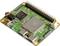 Grøn enkortcomputer-printplade med flere tilslutninger, chips og en pin-header, muligvis et udviklerkort.