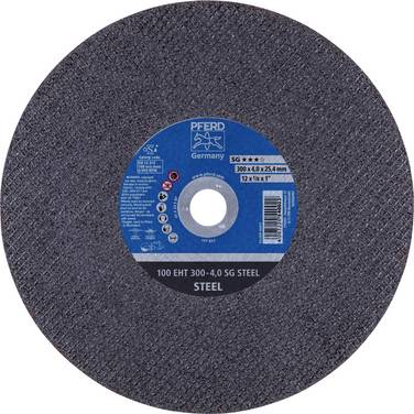 PFERD TOOLS 100 EHT 300-4,0 SG STEEL/25,4 61329125 Skæreskive lige   300 mm 25.4 mm 20 stk