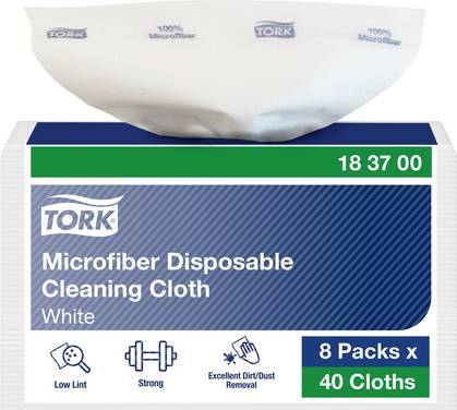 TORK 183700  Rengøringsklude 1 Ark