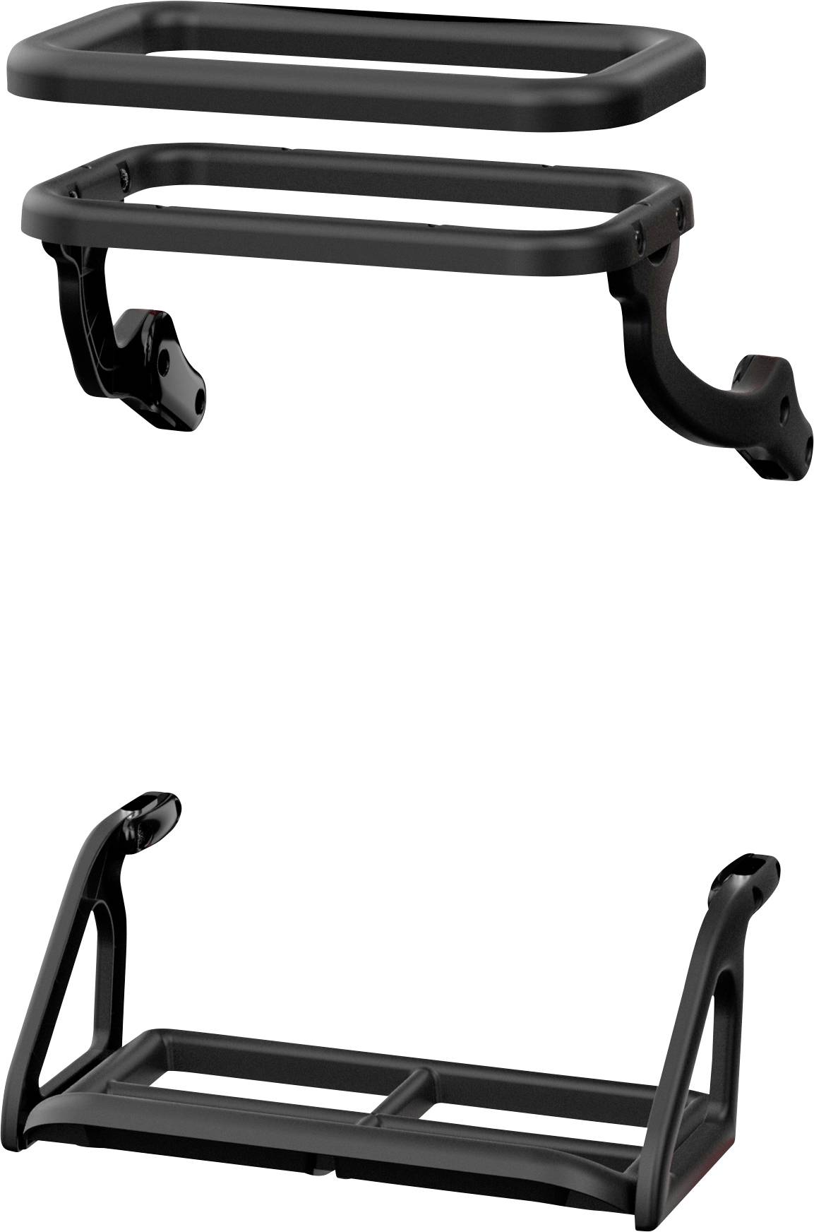 TORK Performance 206550 Holder til skraldesæk Plastic (L x B x H) 350 cm x 646 mm x 1006 mm Sort 1 stk