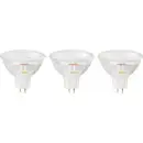 Sygonix SY-4893258 LED (RGB)-lamp EEK E (A - G) GU5.3 3.4 W = 35 W Varmhvid (Ø x H) 50 mm x 44 mm 3 stk