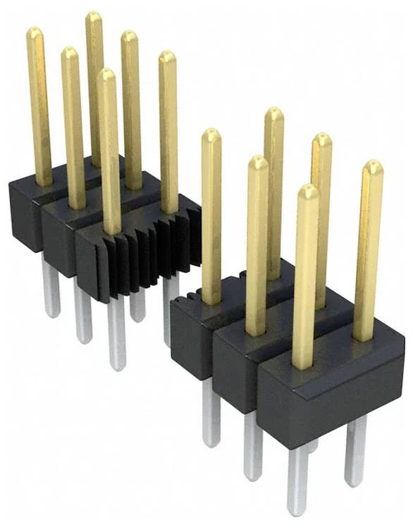 Molex Indbygningsstiftliste (standard) Antal rækker: 2 10897262 1 stk Bag