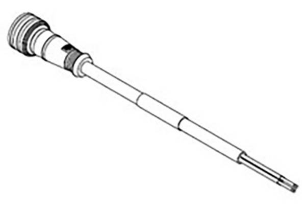 Molex 1200795023 Sensor-, aktuator-stik,  M12 Bøsning  2.00 m Pol-tal (RJ): 8 1 stk Piece
