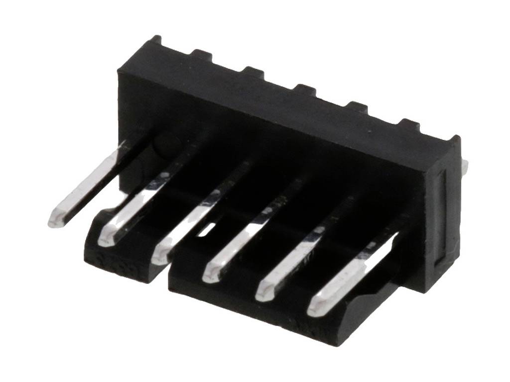 Molex Indbygningsstiftliste (standard) 254 Samlet antal poler 6 Rastermål: 2.54 mm 1718560006 1 stk Bag