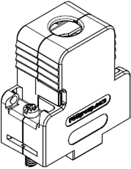Molex 1727040111 Molex MOL Power & Signal Sol. D-SUB-kabinet 1 stk